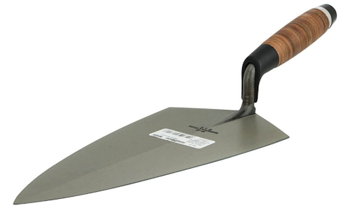 Marshalltown 305mm Brick Trowel – Philadelphia Pattern – Leather Handle